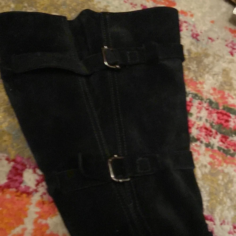 Aquatalia Suede Riding Boots Gussets $400 Sz 8.5 LAST CALL❗️ - Picture 11 of 11